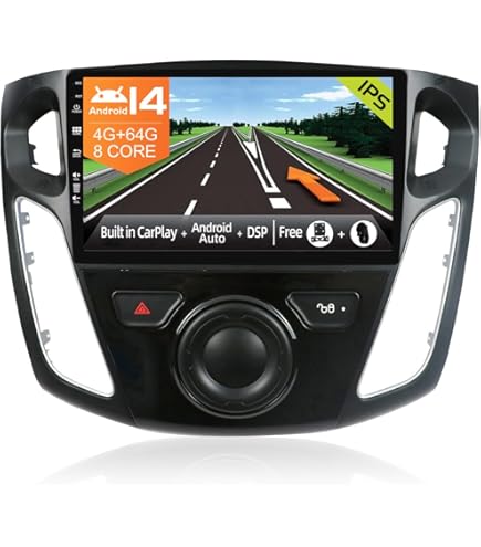 2G+64G] Android Autoradio Für Ford Focus/Mondeo/Galaxy/Kuga/C-MAX/S