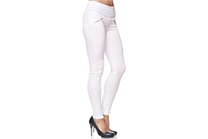 Elara Pantalon Extensible Femme Skinny Jegging Chunkyrayan