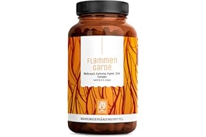 ‎NATURTREU Weihrauch Kurkuma Ingwer Kapseln Hochdosiert - 196,1 mg Boswelliasäure, 133,3 mg Curcumin, Zimt, Gingerol & Piperin - Ohne chemische Entzündungshemmer oder Gelenkkapseln