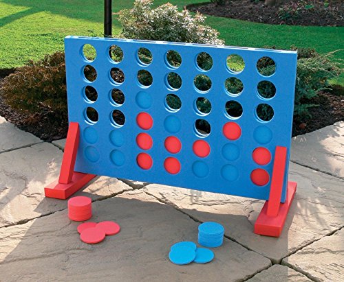 Extra Large 71cm 4 In A Row Giant Connect Garden Outdoor Game Kids Adults Party.