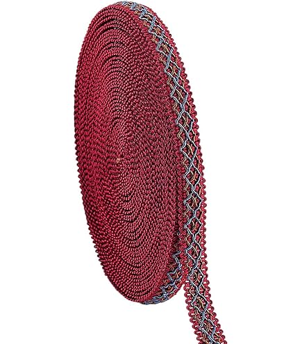 Passamaneria Per Arredo - Bordo Intrecciato 2 Cm, Poliestere, Bianco - Foto 10