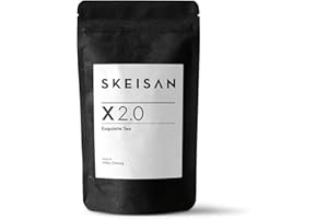 SKEISAN X 2.0 Milky Oolong Tee lose im Softpack 90 g, Oolong Tee Milky mit blumig-fruchtigem Geschmack, Leichter halbfermentierter Oolongtee mit feiner Milchnote, 90 Tassen, vegan, ohne Zusätze