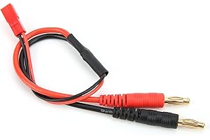 VBESTLIFE 21.6 cm JST Conector a 4 mm Banana Plug RC Modelo Cable de Carga 20AWG Cable Adaptador para B6 LiPo Cargador de Bater¨ªa