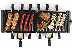 GEF-ROY Appareil à raclette 12 personnes Livoo DOC185-1800W DOC185