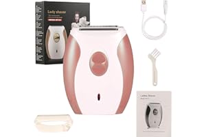 AEXIRI Electric Lady Shaver for Women,Rechargeable Electric Razor,Cordless Hair Remover Bikini Trimmer for Women Legs Underarms Pubic Hair