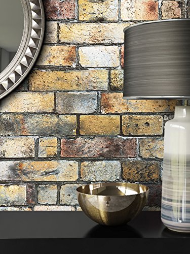 Steintapete Vliestapete Stein Beige Rot Grau Natur , schöne edle Tapete im Steinmauer Design , moderne 3D Optik für Wohnzimmer, Schlafzimmer oder Küche inkl. Newroom Tapezier Ratgeber mit super Tipps! - 7