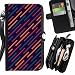 Produktbild Graphic4You LIGHT STREAM Muster Zipper Brieftasche mit Strap Hülle Tasche Schale Schutzhülle für Sony Xperia M4 Aqua