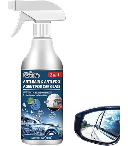 Spray Antivaho Para Gafas Y Parabrisas - 500 Ml, Previene Empañamiento, Para Cristales, Espejos Y Viseras