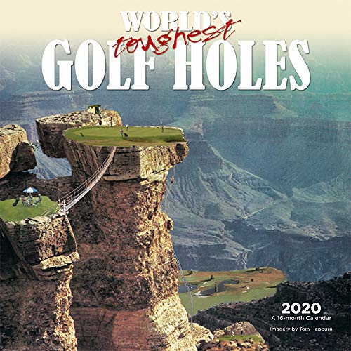 World'S Toughest Golf Holes 2020 Square Wall Calendar