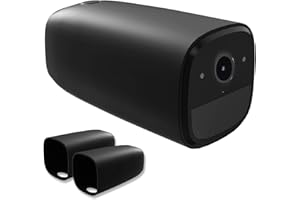 SKINGHONG 2 sztuki odpornych na warunki atmosferyczne etui silikonowe do eufyCam 2 / eufyCam 2 Pro/eufyCam 1, do użytku na zewnątrz, do użytku na zewnątrz, do monitoringu domu, silikonowe, wodoodporne,