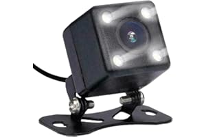 GOFORJUMP Assistenza al parcheggio Retrovisore posteriore Retromarcia Telecamera posteriore CCD + LED Backup Con visione notturna automatica a 170 gradi