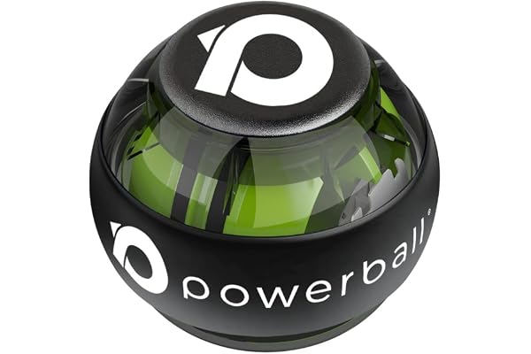 Powerball Gyroscope Autostart - För rehabilitering av handleden, förstärkning av arm och hand, förstärkning av greppet