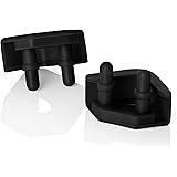 Noctua NA-SAVP5 chromax.Black, Cuscinetti Antivibrazione per Ventole 92 mm e 80 mm (16 Pezzi, Nero)