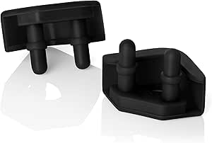 Noctua NA-SAVP5 chromax.Black, Anti-Vibrations-Pads 92mm &amp; 80mm Lüfter (16 Stück, Schwarz)