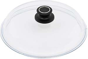 MaxxGoods Couvercle en verre SIMAX 24 cm, hauteur 5,5 cm, Four jusqu'à 260 °C, compatible avec tous les casseroles et poêles jeglicher genormter fabricant
