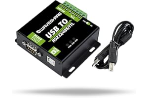 LUCKFOX Industrial Digital Isolated USB Converter, USB to RS232/485/TTL, High Speed & Stable Transmission, for Multiple Devices, Compatible with Mac/Linux/Android/Windows 11/10/8.1/8/7