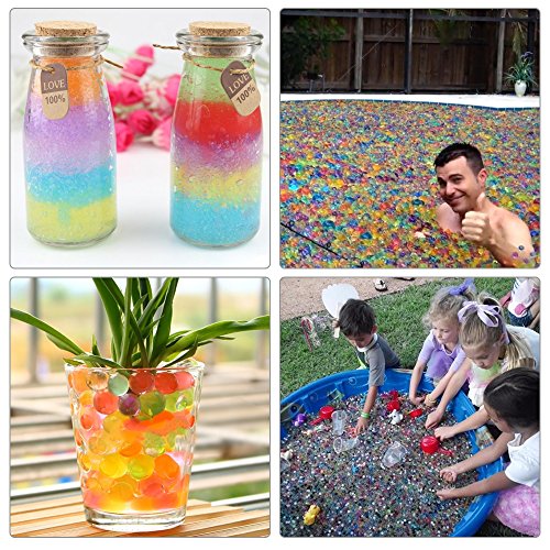 Wasser Perlen, 30.000 bunten Perlen für Orbeez Fuß Spa Mine, Sensory Toys & Plant Hochzeit Dekoration - 4