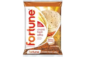 Fortune Chakki Fresh Atta, 5 kg, 100% Atta 0% Maida