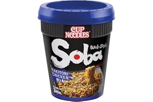 Nissin Cup Noodles Soba Wok Style Yakitori Poulet 89 g