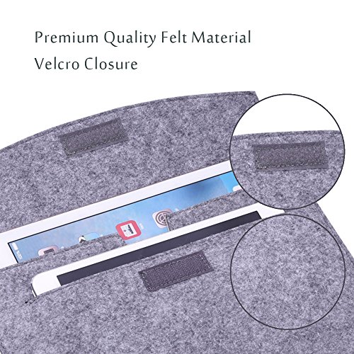 ProCase Schutzhülle 9.7″ Apple iPad Pro/ iPad Air 2/ iPad Air Sleeve Hülle 9.7 – 10.1 Inch für iPad 9.7 Inch, 10.1 Inch Tablet, Galaxy Tab S2 9.7 (Grau) - 6