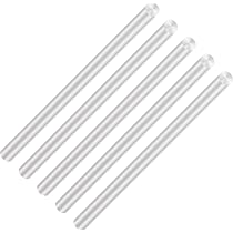 Tubes En Aluminium 6063 - Lot De 2, Diamètre 14mm Ext / 8mm Int, Longueur 300mm - Idéal Pour Cadres Machines Et Projets DIY