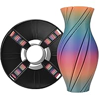 ERYONE Metallic Shine Silk Rainbow PLA Filament 3D Printer Filament PLA Multicoloured PLA