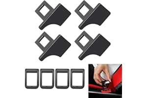 Xerteam Clip per Cinture di Sicurezza, 8 Pezzi Clip Universali per Cinture di Sicurezza per Veicoli, Berline, Supercar, SUV, Adatte per i Sedili Posteriori