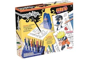 Magic Lign - LANSAY - Coffret Repro Naruto - 100 illustrations - Des 7 ans