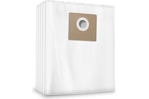 McFilter - 10 Bolsas de Polvo Compatibles con Nilfisk Multi 20, 30, Serie MULTI II 22 y 30 | Alternativa para 107402336 5715492061518