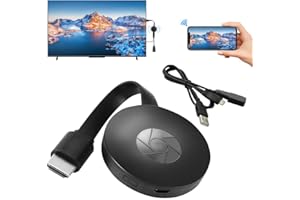 IXYHKB Wireless Display Adapter, 4K 1080P 2.4GHz WiFi Display Dongle, HDMI Streaming Stick, Miracast HDMI Dongle for Android/IOS/Windows/Mac/Projector, Support DLNA/AirMirror/Airplay/Miracast