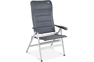 Crespo Campingstuhl XXL AL/238-DL, Dunkelgrau