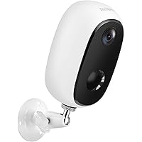 Zeetopin Überwachungskamera Aussen Akku 10000mAh,1080P Kabellose Outdoor WLAN IP Kamera,PIR-Bewegungserkennung,2-Wege…