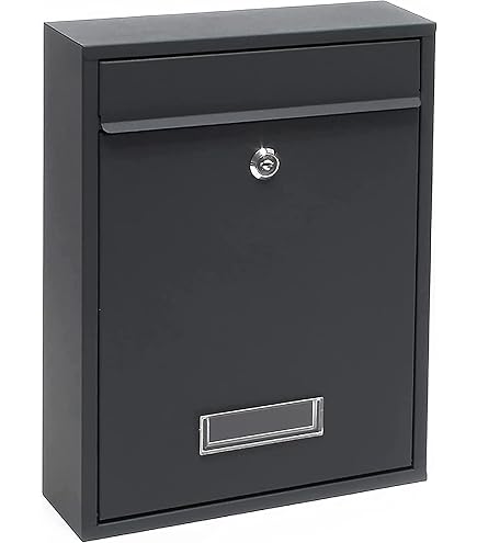 Cassetta Postale Arregui 2006/N - Acciaio, Nero, Formato A5, Da Parete Con Finestra - Foto 10