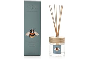 Widdop Meg Hawkins Bee Design Honeysuckle Blossom Scented Oil Diffuser Gift Set with Sticks 150ml (MH165)