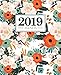 Produktbild Agenda 2019: 190 x 235 mm : Agenda 2019 semana vista español : 160 g/m²: Flores naranjas rosas y verdes sobre blanco 7184