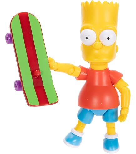 NECA Simpsons Serie 5 – Action Figure Adam West – 13 Cm – 25° Anniversario – Statuetta Da Collezione