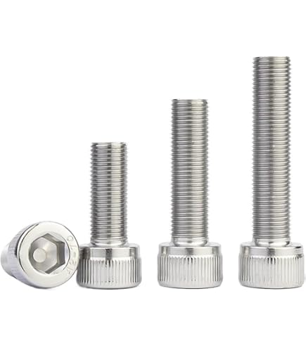 5 Viti A Testa Esagonale M12-1.25 X 80 Mm – Acciaio Classe 10.9, Filettatura Fine, Zincate, Rivercity