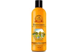 CARGEN Abrillantador De Cera De Abejas Para Muebles, Cera De Abeja Natural Y Tradicional Multiusos Para El Cuidado De Muebles De Madera Se Incluye 1 Abrillantador De Madera