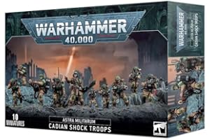 GAMES WORKSHOP Warhammer 40 000: Astra Militarum - Cadian Shock Troops