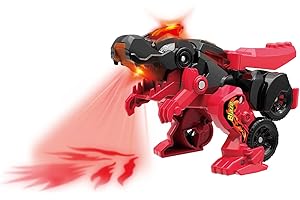 VTech Switch & Go Dinos Blaze the T-Rex Kids Toy, Interactive Dinosaur Toy Switches Into a Car, 2-In-1 Educational Toy for Children, Dinosaur Toys for Boys & Girls 3, 4, 5, 6+ Years, English Version