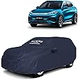 KINGSWAY® ATTO 3 Car Body Cover Waterproof with Mirror Pockets for (Year 2022 Onwards) All Model, Compatible with BYD ATTO 3 Car Cover, Comes with Bird Poop, Scratch, UV and Paint Protection, Grey