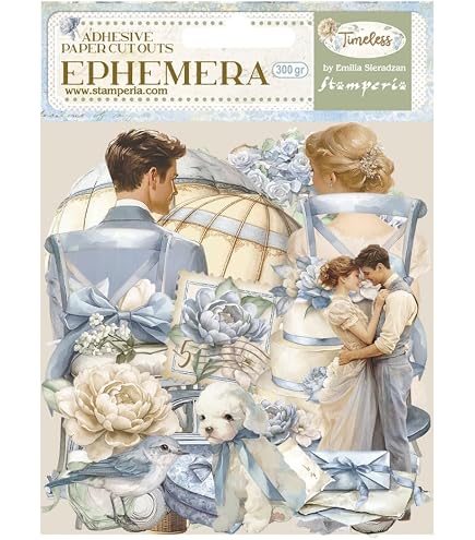 Stamperia Die Cuts Per Scrapbooking – Forme Ritagliate Al Laser In Cartone, Per Album, Card E Bullet Journal, Collezione Quiet Days, Facili Da Incollare