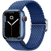 Quse &Ouml;rg&uuml; Kordon, Apple Watch Series 11,10,9,8,7,6,5,3,SE,SE2,SE3 ile Uyumlu, Ayarlanabilir, 42mm/41mm/40mm/38mm ve 46mm/45mm