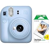 Instax mini 12 Mavi Fotoğraf Makinesi ve 20'li mini Film
