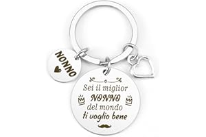 BOMEON Regalo Nonno Portachiavi Uomo Regalo Nonno Compleanno Regalo Nonno Utile Regali per Nonno Regalo per Nonno Compleanno Regali Nonno Originali Regalo Festa dei Nonni per Nonno