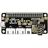 KEYESTUDIO ReSpeaker 2-Mic Pi HAT V1.0 für Raspberry Pi Zero und Zero W, Raspberry Pi B+, Raspberry Pi 2B und 3B/4B