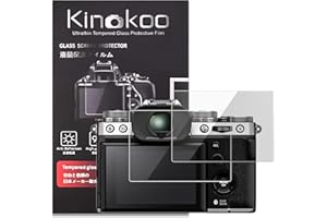 kinokoo Osłona ekranu do aparatu Fujifilm X-T5, twardość 0,25 mm 9H Fuji X-T5 XT5 szkło hartowane krystalicznie przezroczysta folia - bez pęcherzyków powietrza, odporna na odciski palców i zarysowania