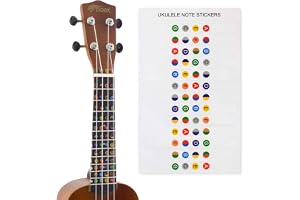 TIGER UKE-TYCKER ukulele-Not-dekal, båge för nybörjare
