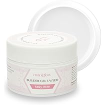 UV Nagelgel – 15 Ml, Milky White, Aufbaugel Für Verstärkung & Verlängerung, Für Naturnägel, Geruchsarm