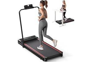 Sperax Tapis de Course Pliable, Tapis de Marche 10km/h, Walking Pad pour la Maison Moteur Silencieux